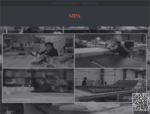 Tablet Screenshot of mousse-plastique-artois.com
